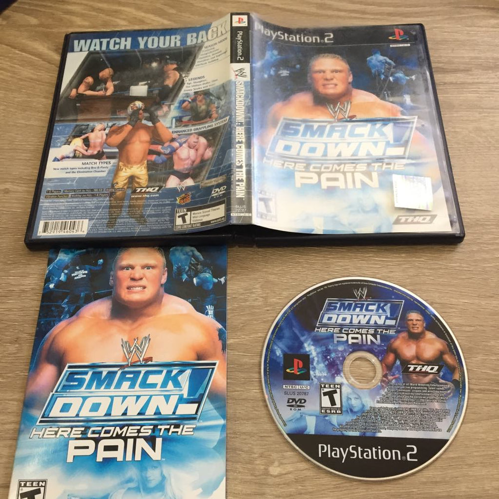 WWE Smackdown Here Comes The Pain Playstation 2