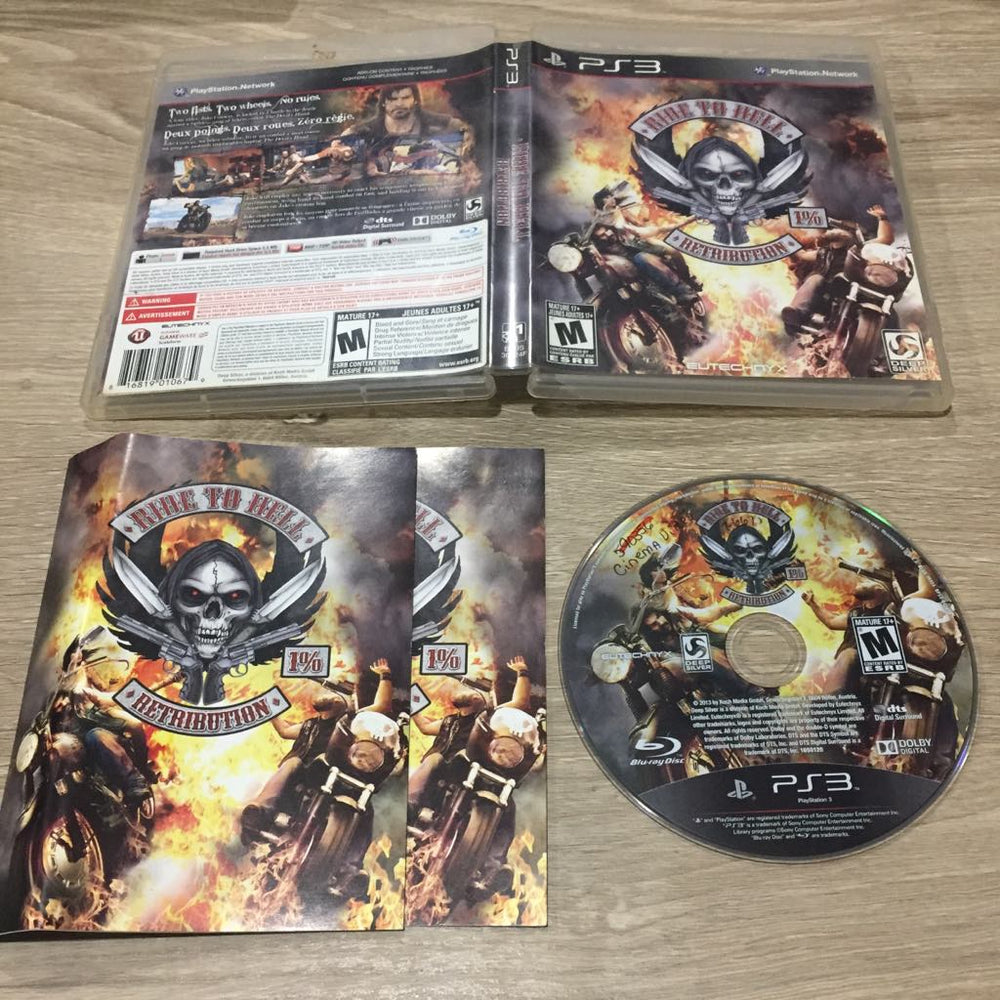 Ride To Hell: Retribution PAL Playstation 3
