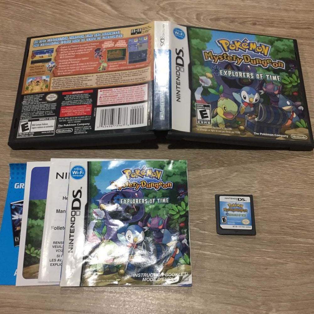 Pokemon Mystery Dungeon Explorers Of Time Nintendo DS