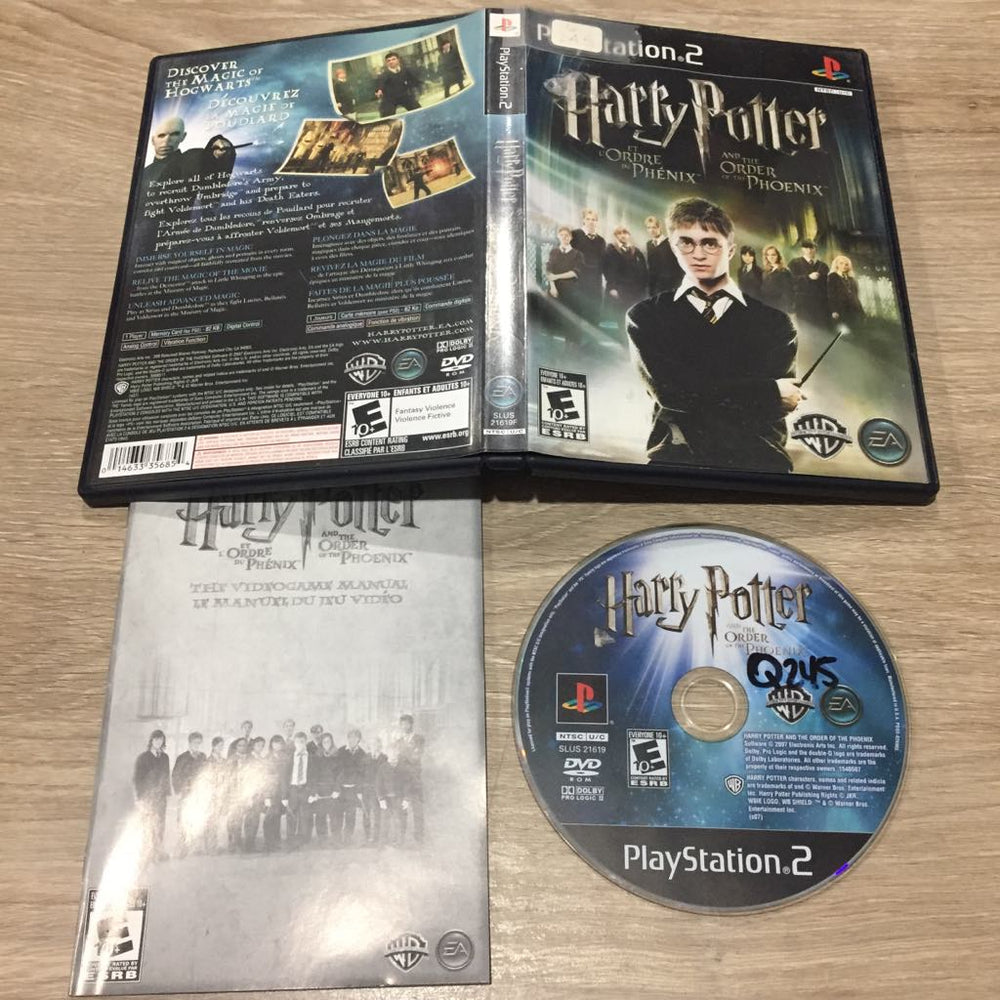 Harry Potter And The Order Of The Phoenix Playstation 2