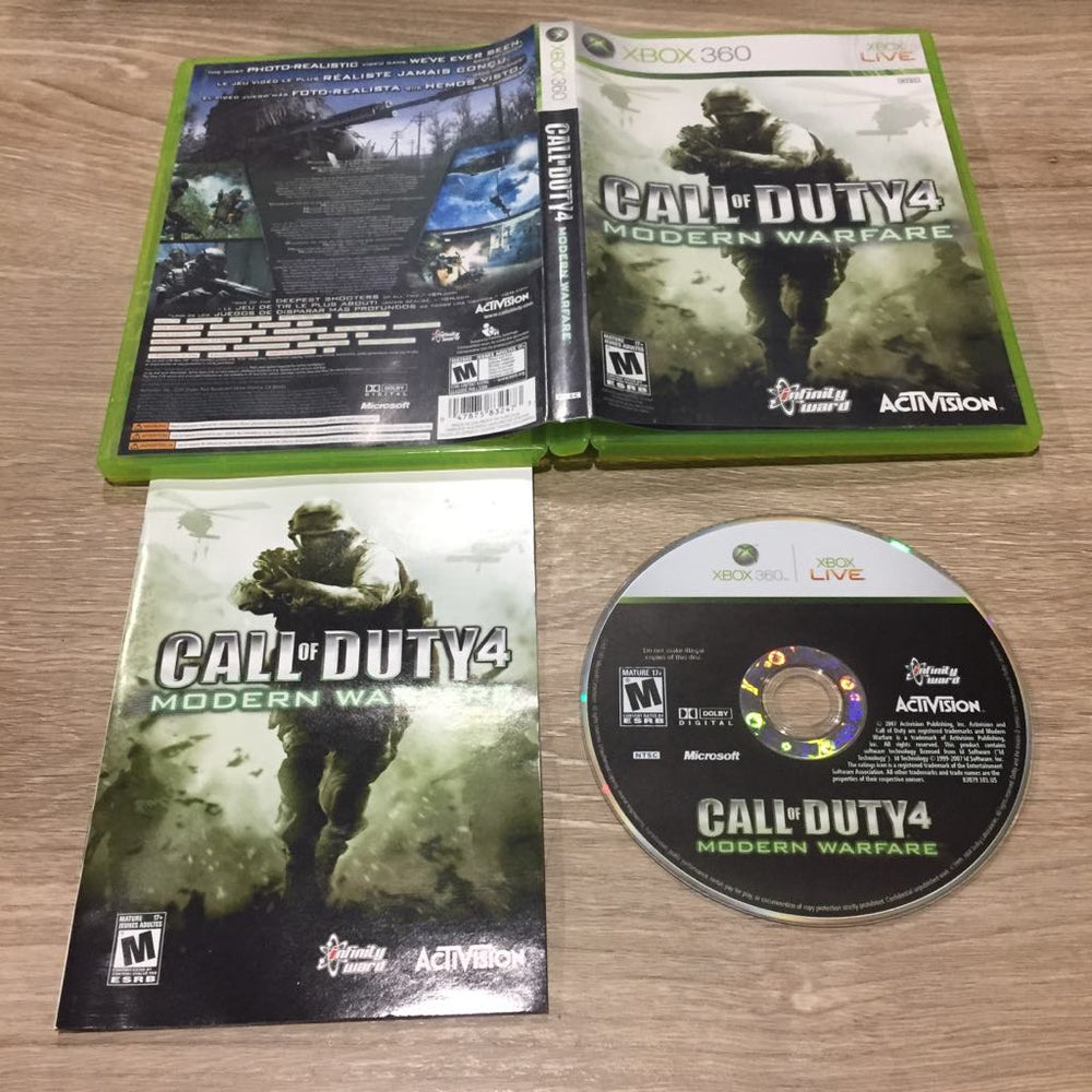 Call Of Duty 4 Modern Warfare Xbox 360