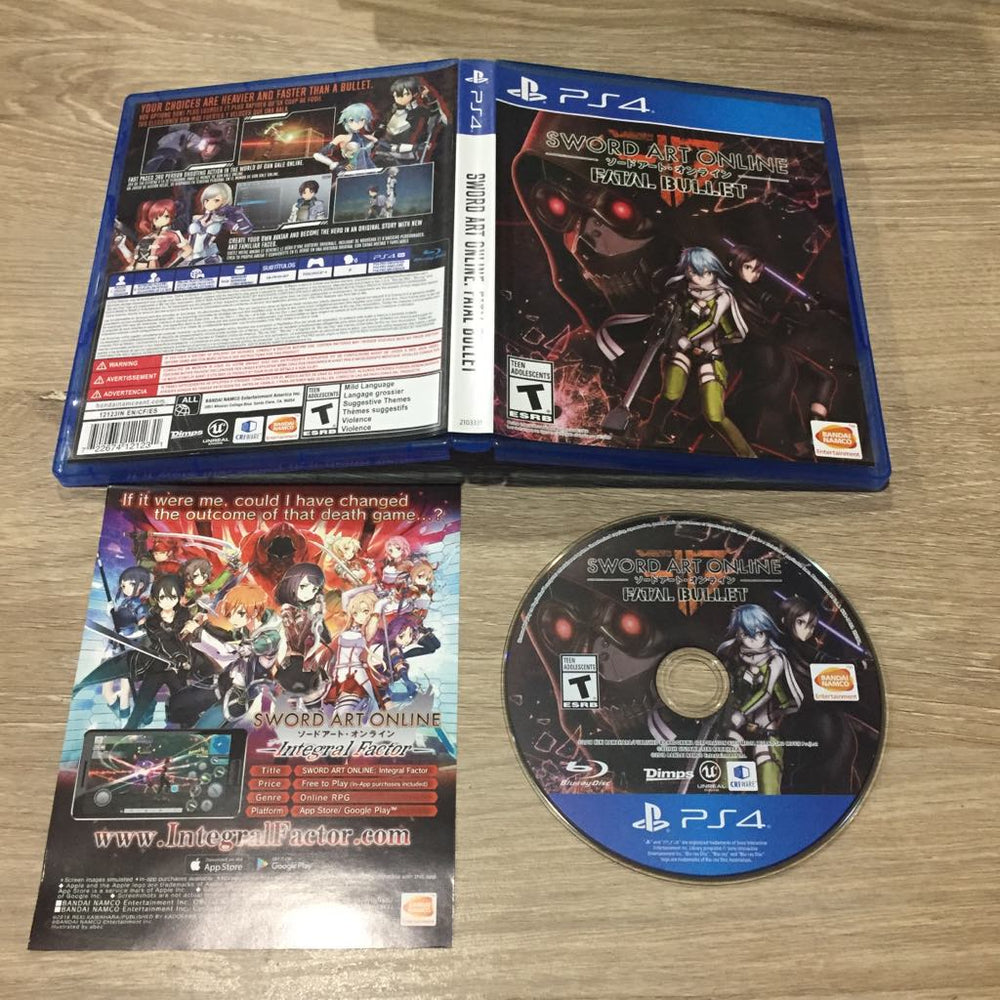 Sword Art Online: Fatal Bullet Playstation 4