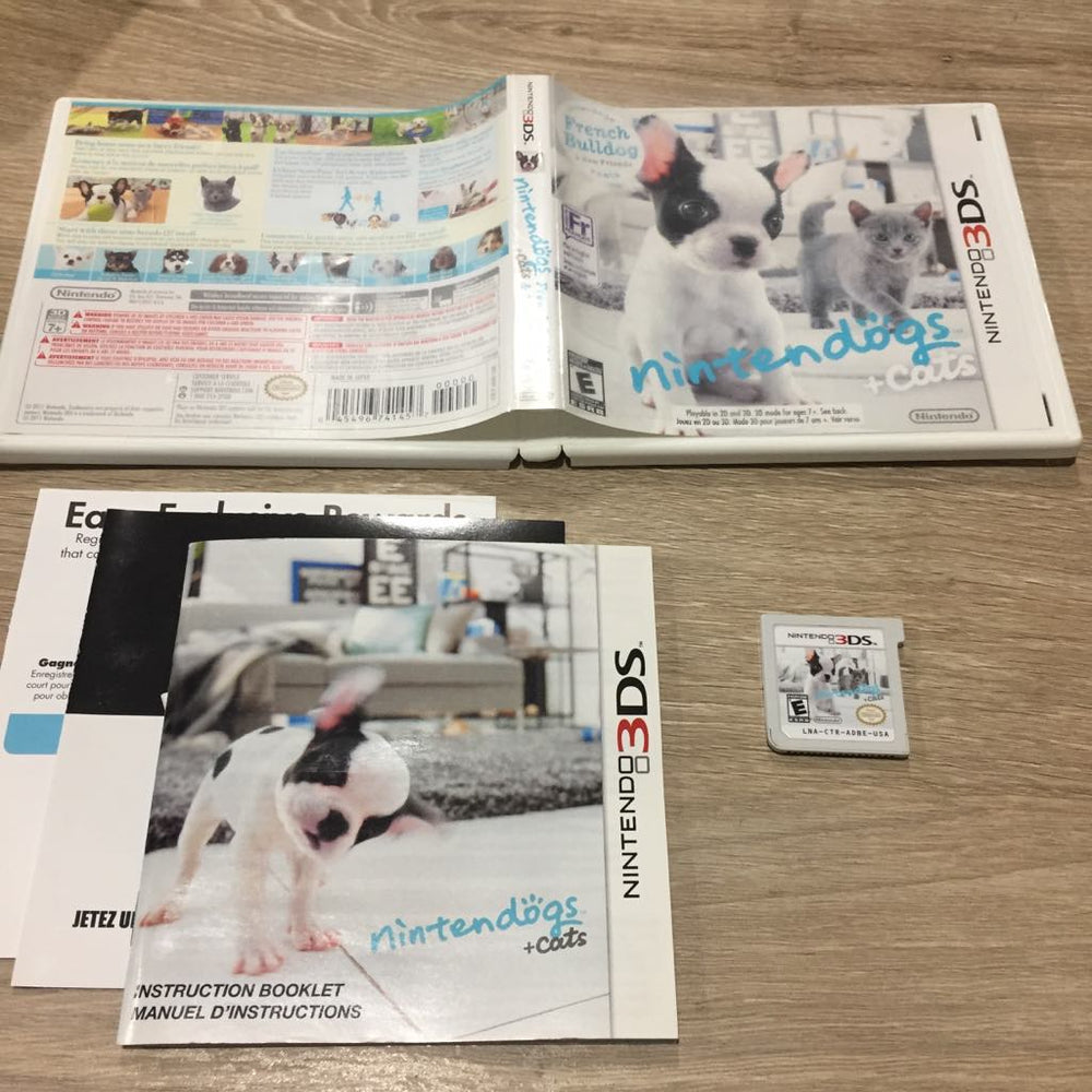 Nintendogs + Cats: French Bulldog & New Friends Nintendo 3DS
