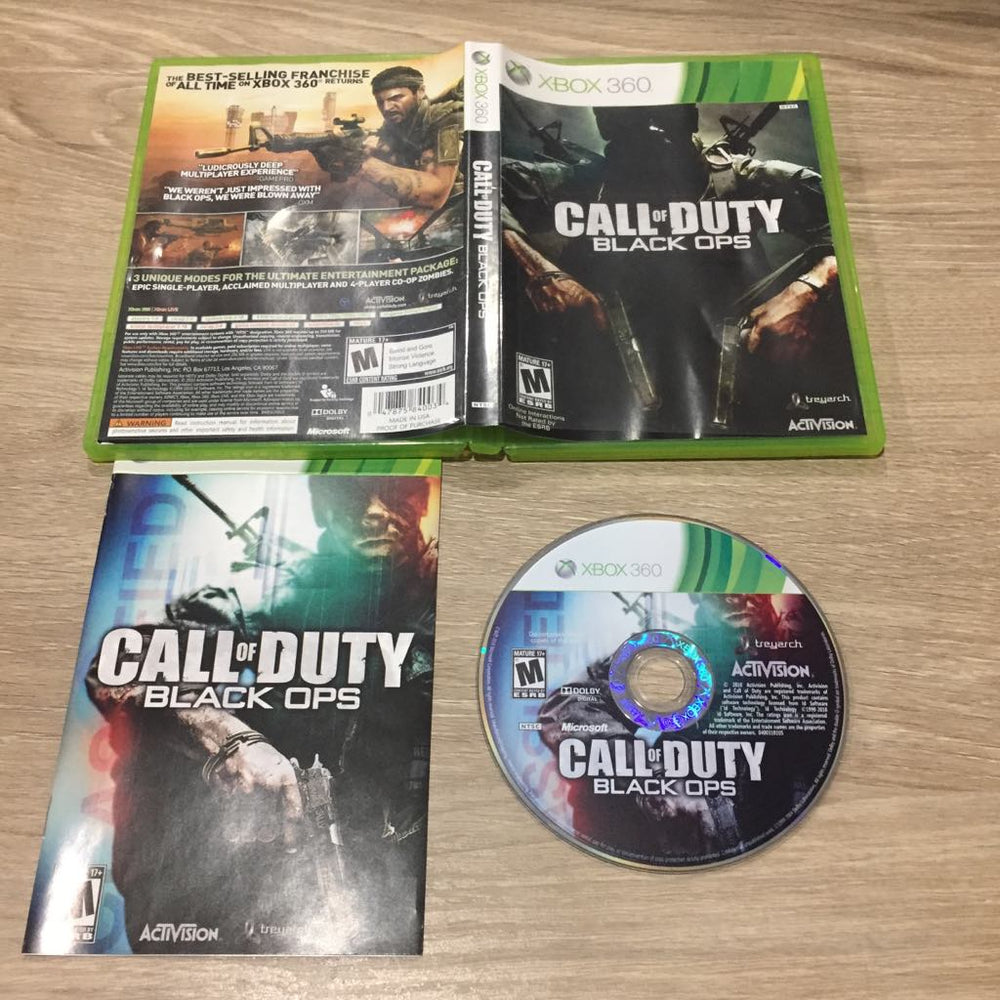 Call Of Duty Black Ops Xbox 360