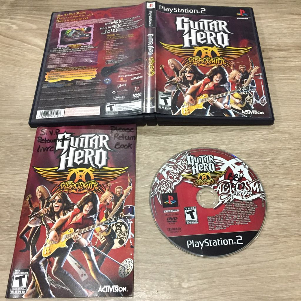 Guitar Hero Aerosmith Playstation 2