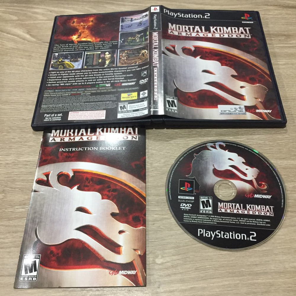 Mortal Kombat Armageddon Playstation 2