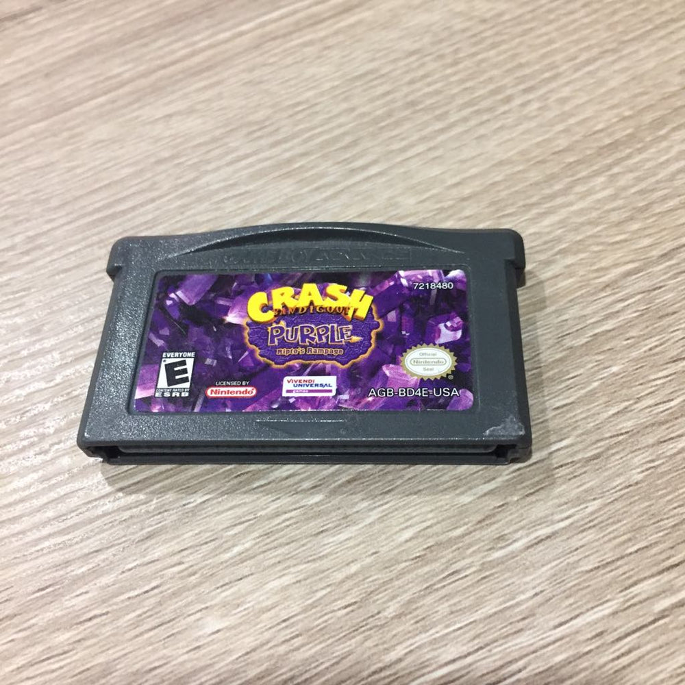 Crash Bandicoot Purple GameBoy Advance