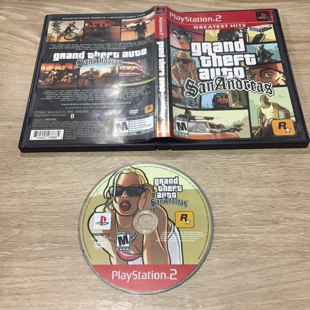 Grand Theft Auto San Andreas [Greatest Hits] Playstation 2
