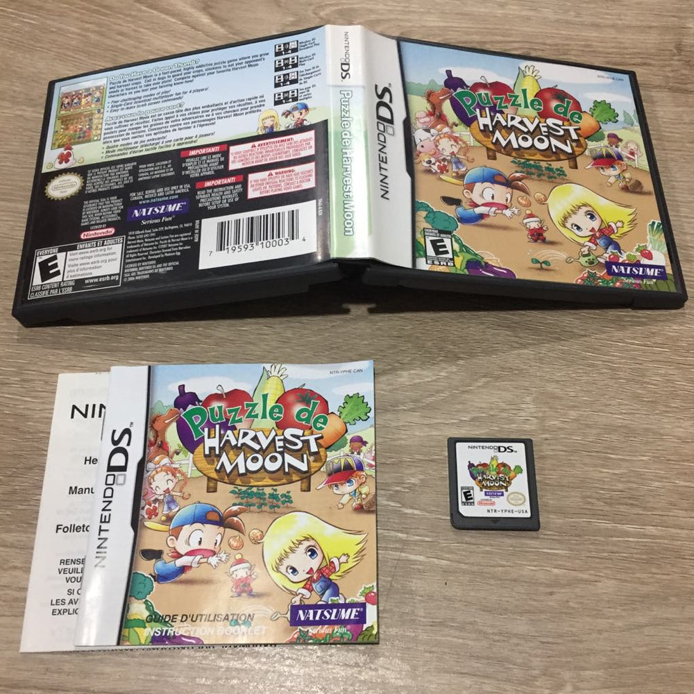 Puzzle De Harvest Moon Nintendo DS