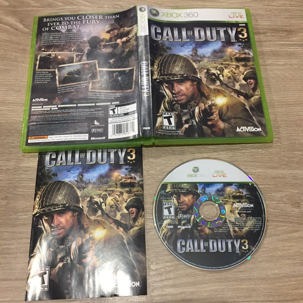 Call Of Duty 3 Xbox 360