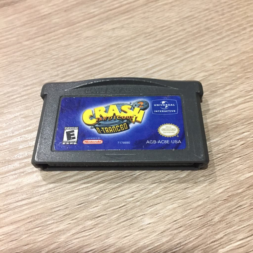 Crash Bandicoot 2 N-Tranced GameBoy Advance