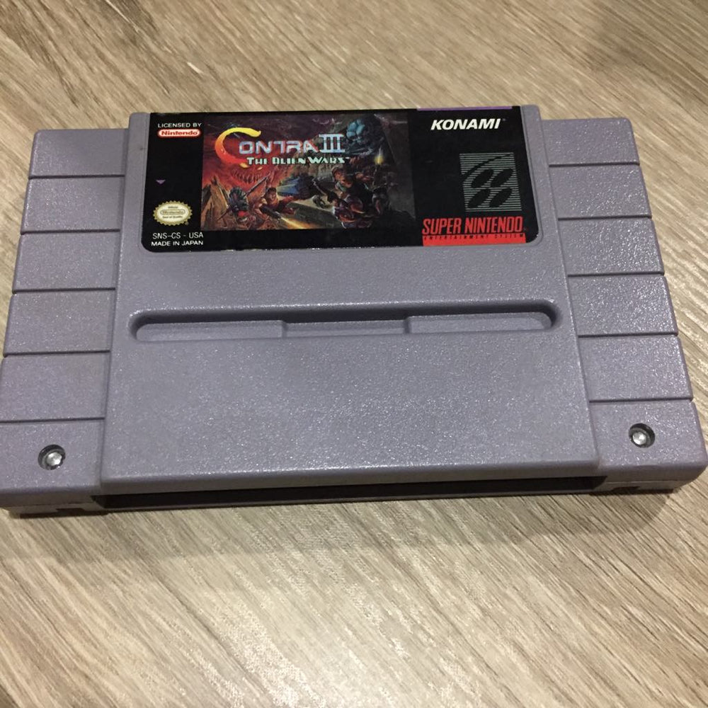 Contra III The Alien Wars Super Nintendo