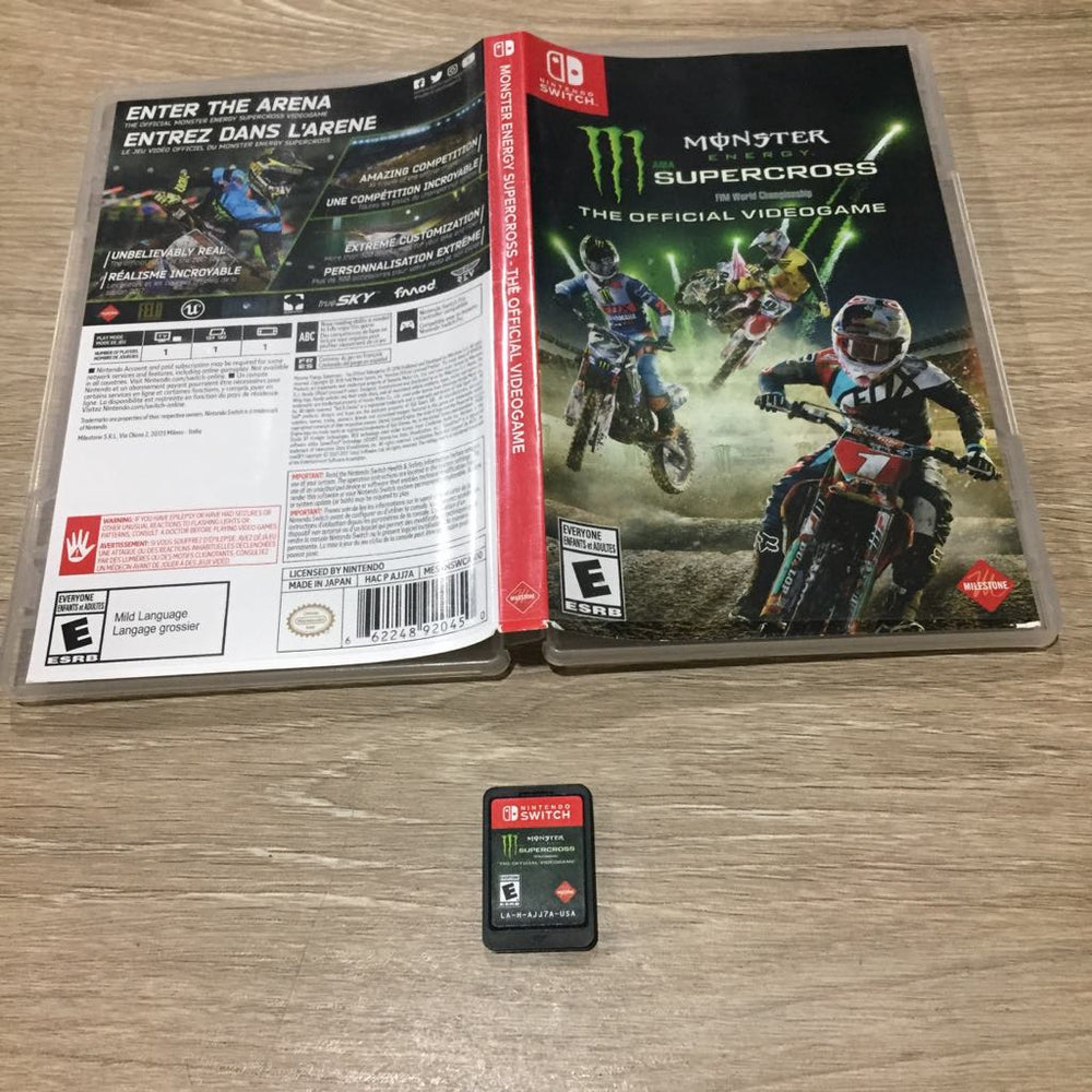 Monster Energy Supercross Nintendo Switch