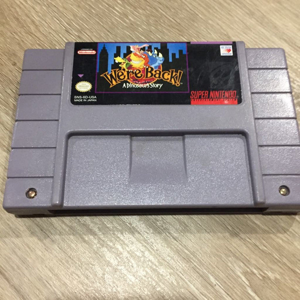 We're Back A Dinosaur Story Super Nintendo