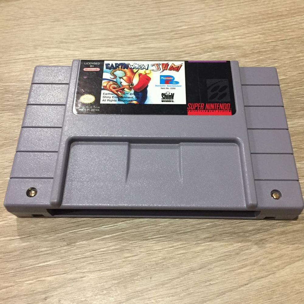 Earthworm Jim Super Nintendo