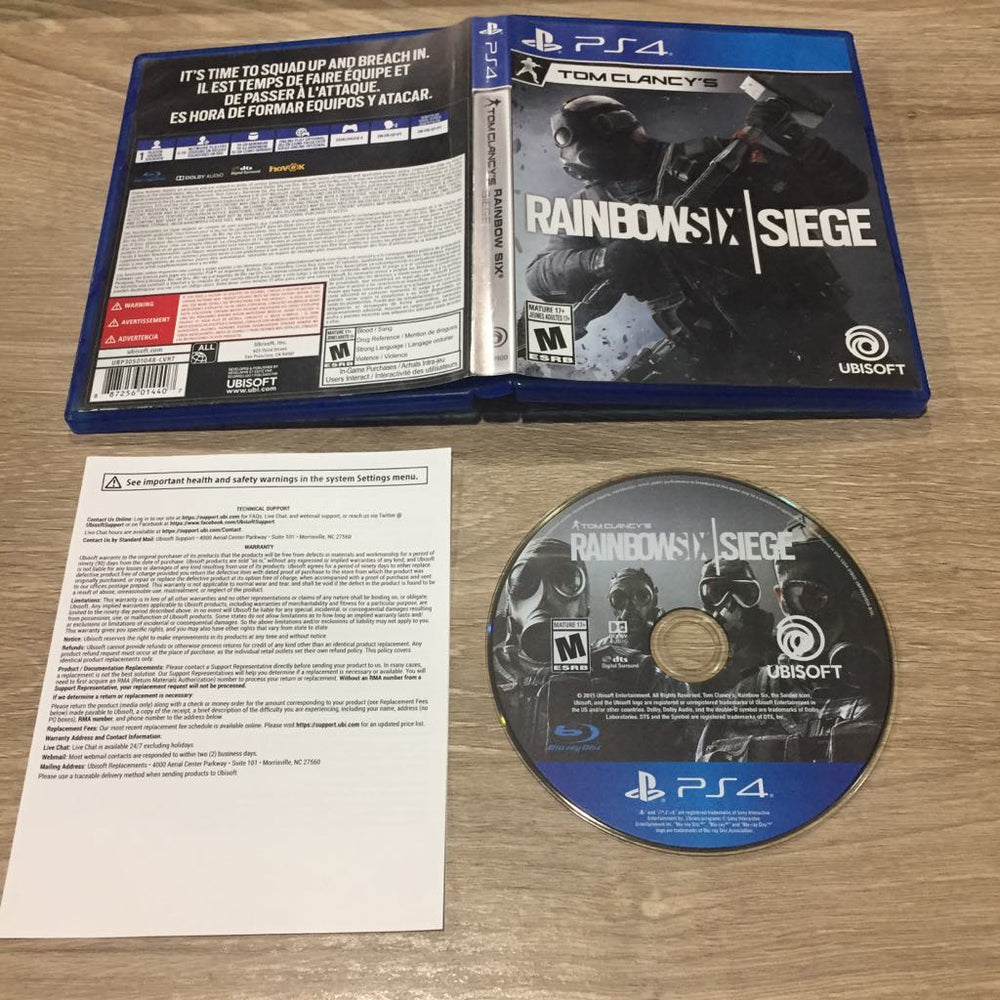 Rainbow Six Siege Playstation 4