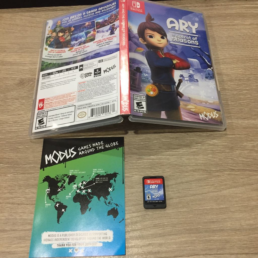 Ary And The Secret Of Seasons Nintendo Switch