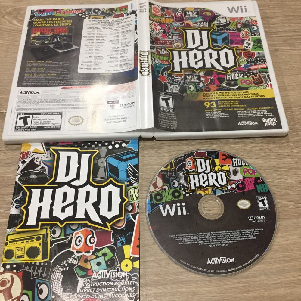DJ Hero [Turntable Bundle] Wii