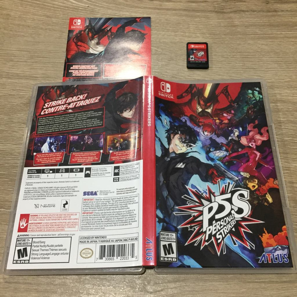 Persona 5 Strikers Nintendo Switch