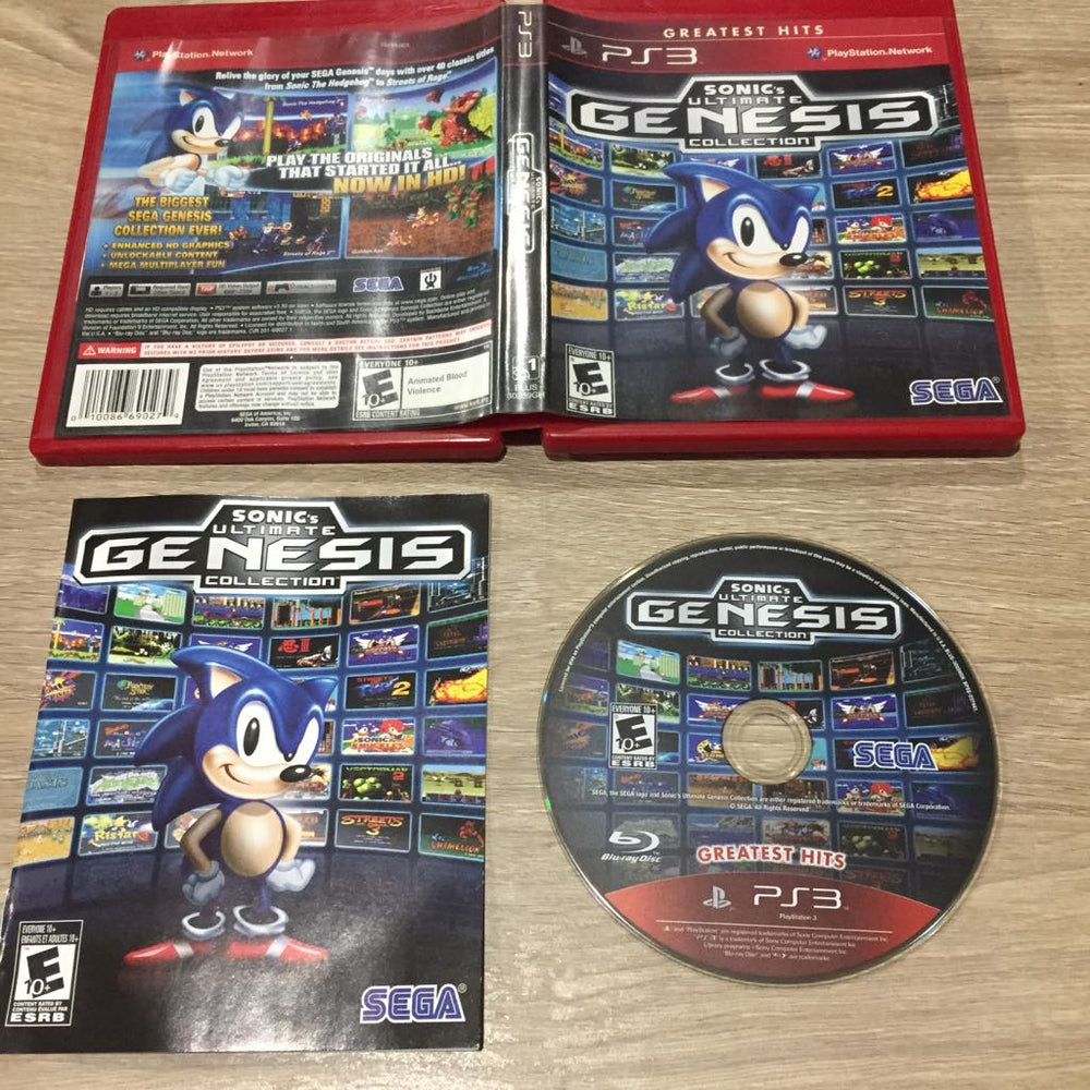 Sonic's Ultimate Genesis Collection [Greatest Hits] Playstation 3
