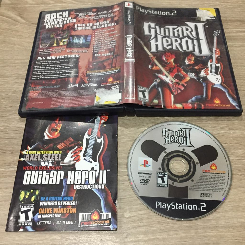 Guitar Hero II Playstation 2
