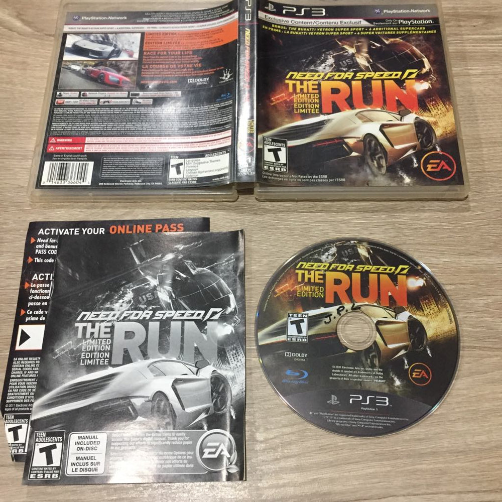 Need For Speed: The Run [Limited Edition] Playstation 3