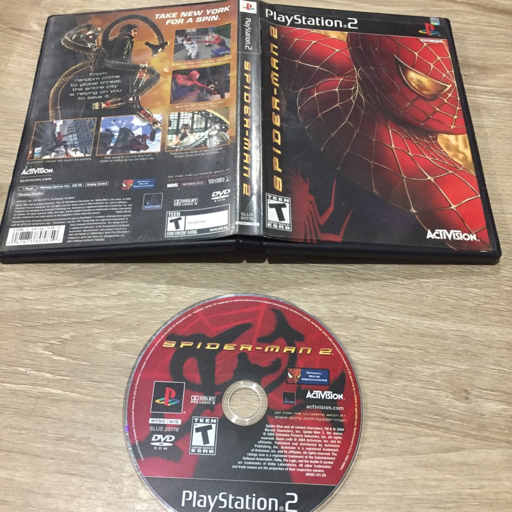 Spiderman 2 Playstation 2