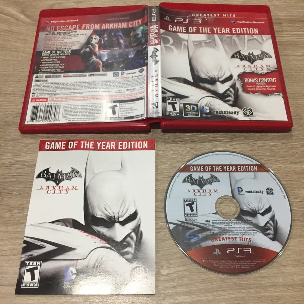 Batman: Arkham City [Game Of The Year] Playstation 3