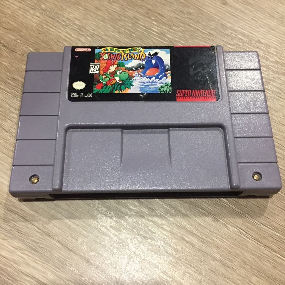 Super Mario World 2 Yoshi's Island Super Nintendo