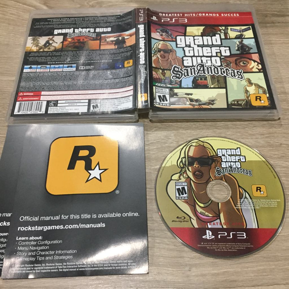 Grand Theft Auto San Andreas Playstation 3