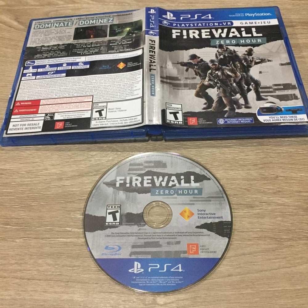 Firewall Zero Hour Playstation 4