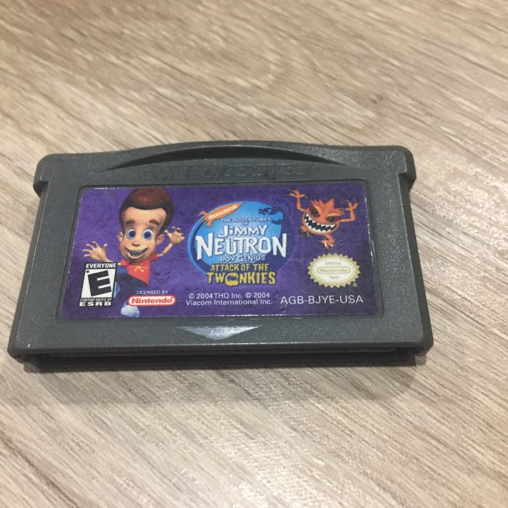 Jimmy Neutron Attack Of The Twonkies GameBoy Advance