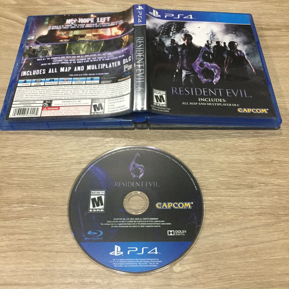 Resident Evil 6 Playstation 4