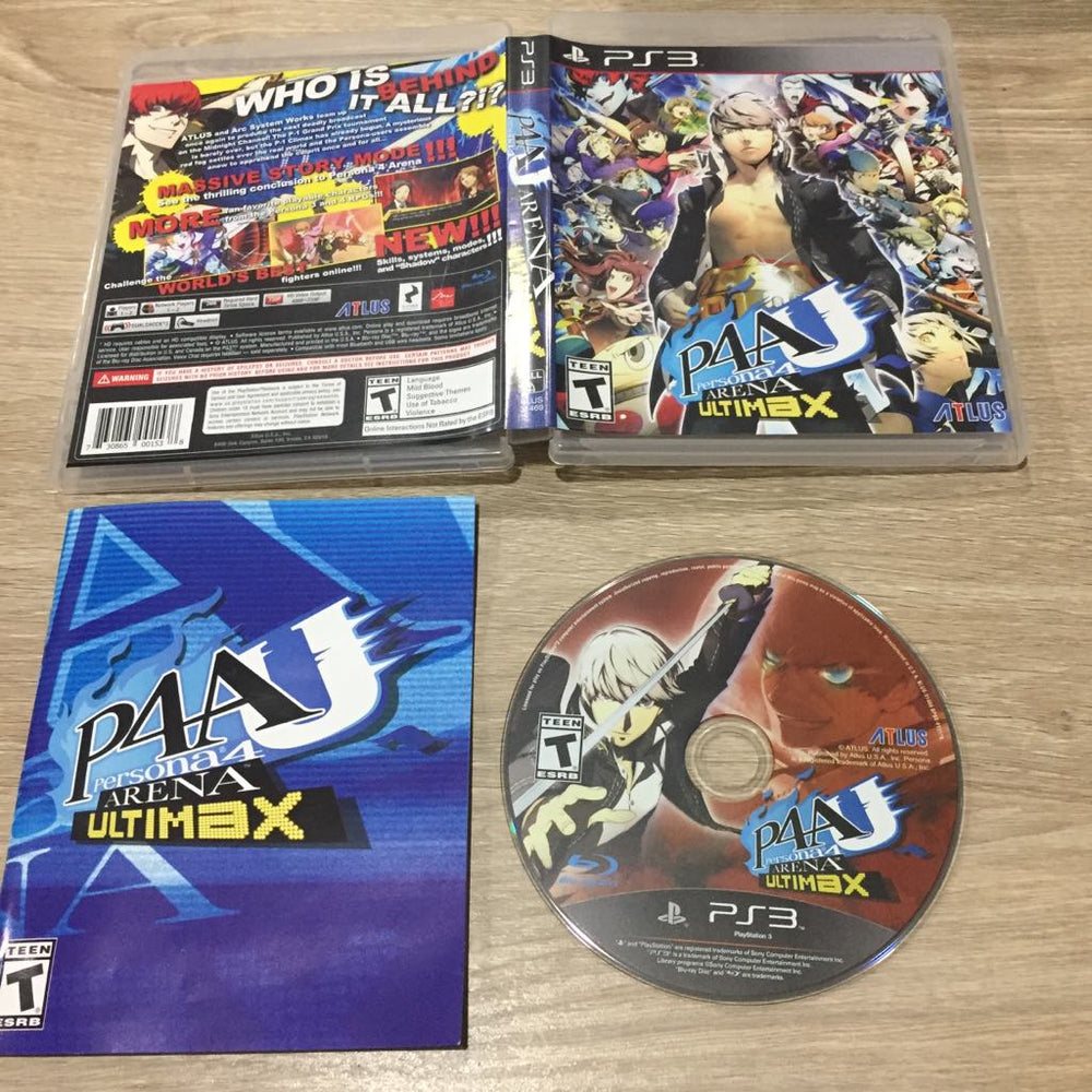 Persona 4 Arena Ultimax Playstation 3