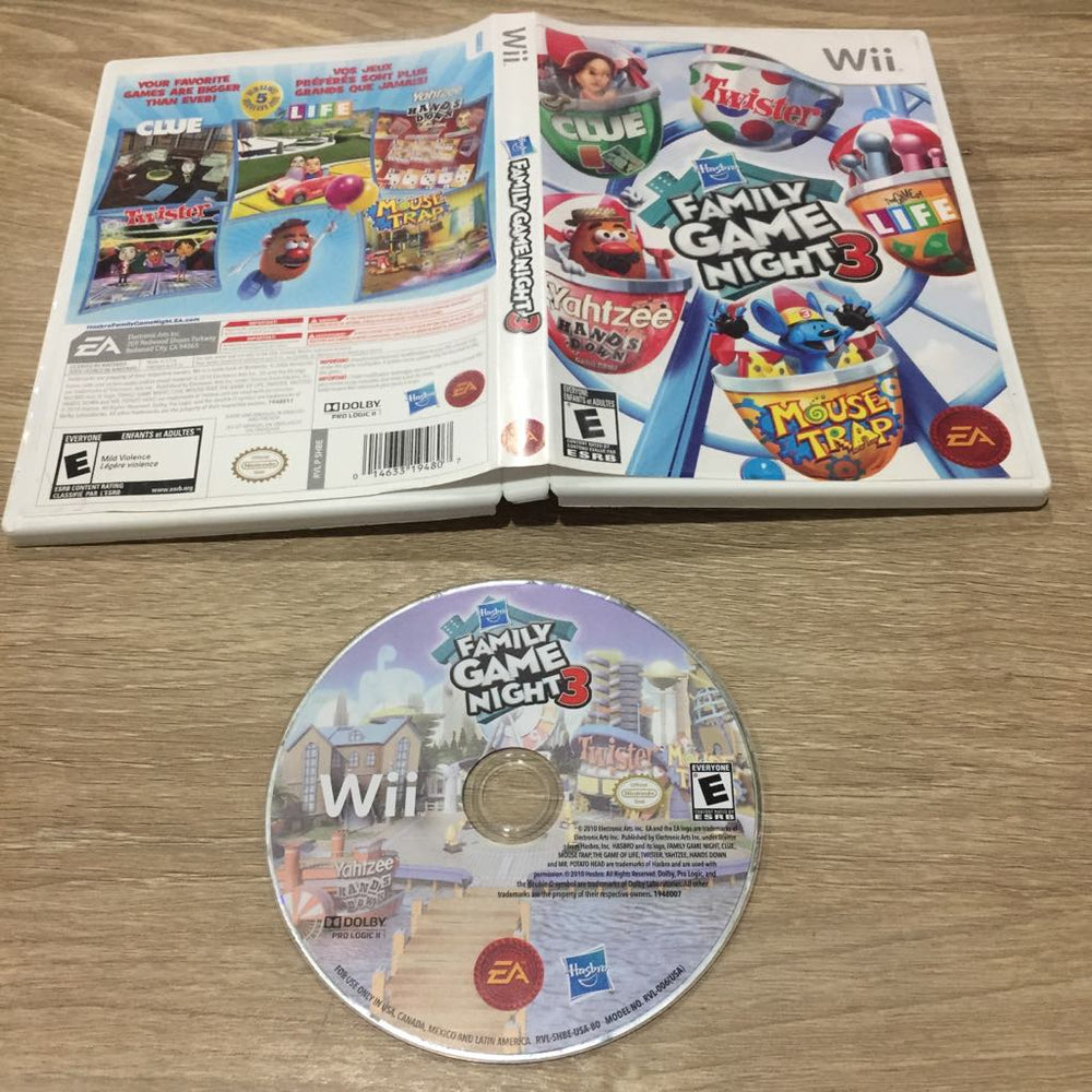 Hasbro Family Game Night 3 Wii