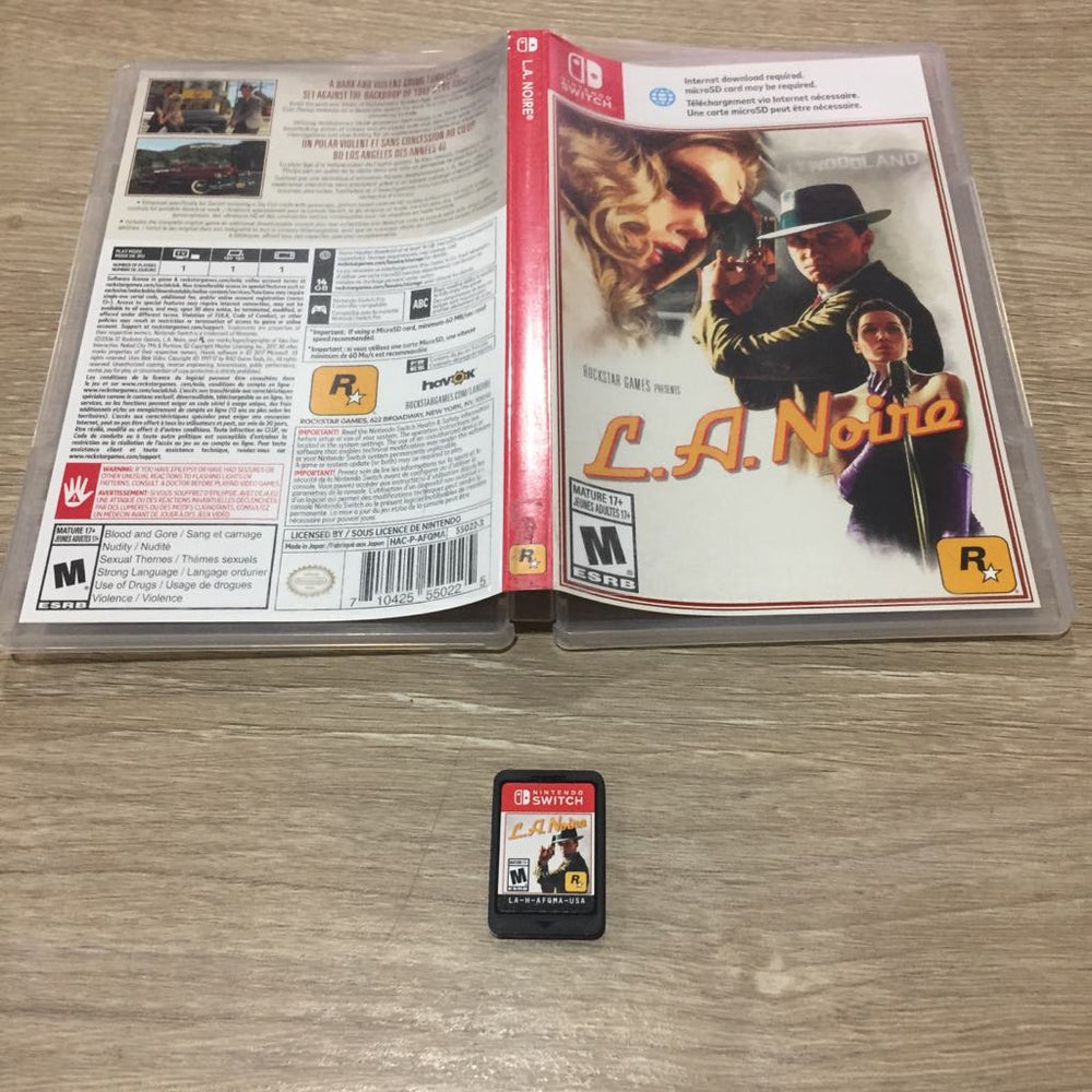 L.A. Noire Nintendo Switch