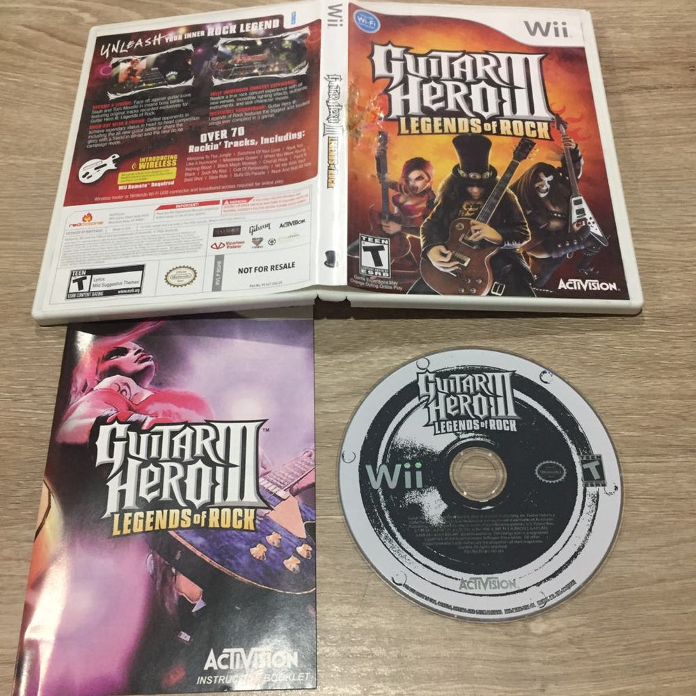 Guitar Hero III Legends Of Rock Wii