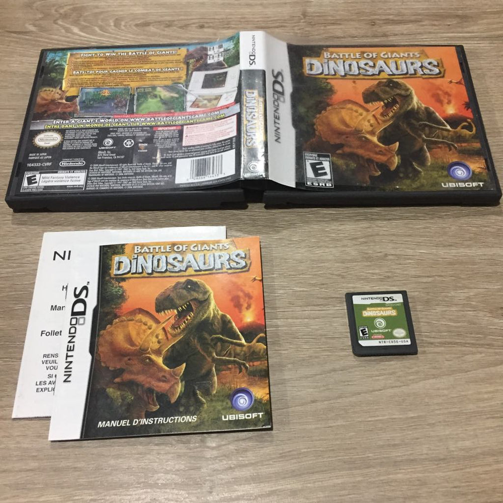 Battle Of Giants: Dinosaurs Nintendo DS