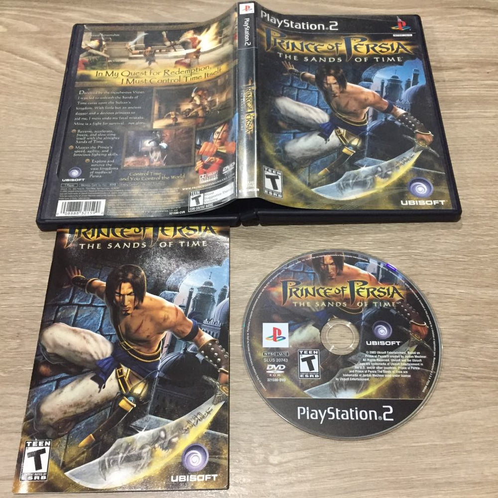 Prince Of Persia Sands Of Time Playstation 2