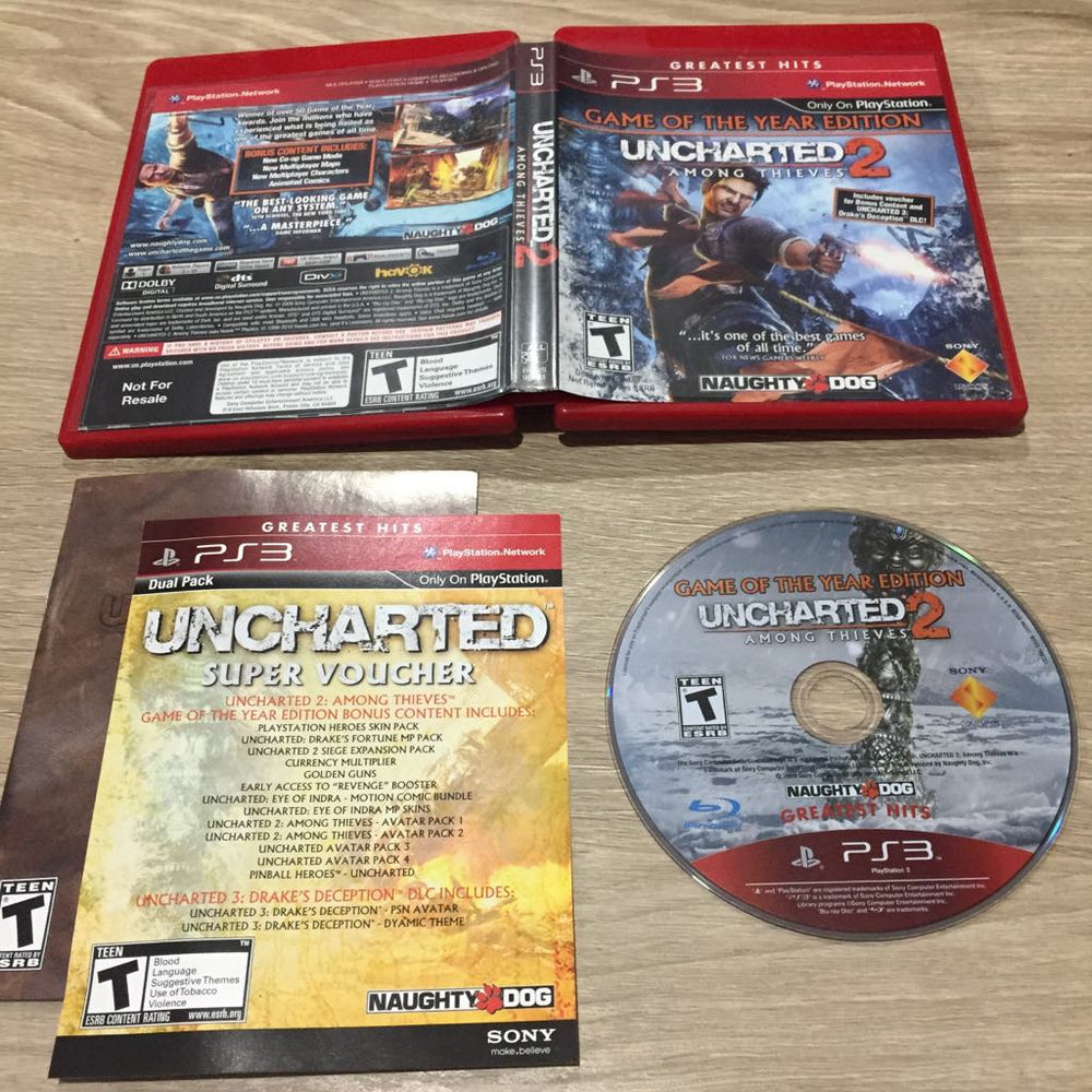 Uncharted 2: Among Thieves [Game Of The Year Greatest Hits] Playstation 3