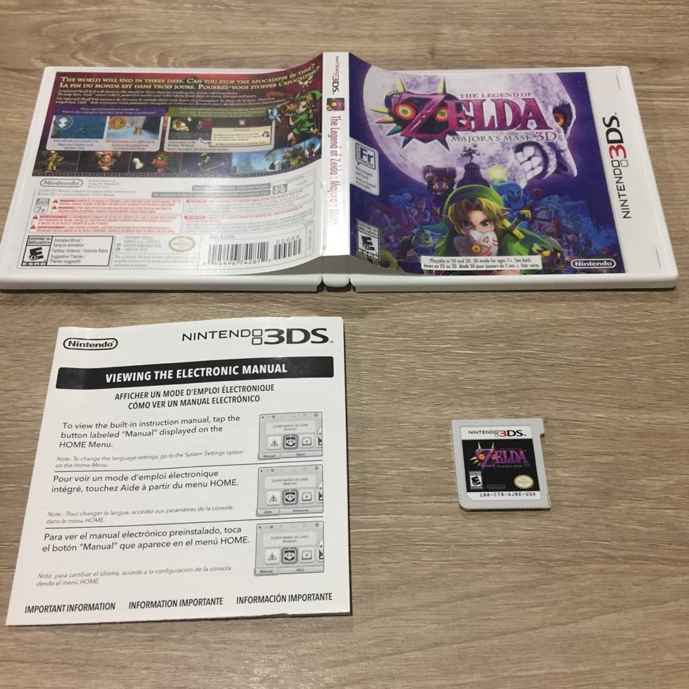 Zelda Majora's Mask 3D Nintendo 3DS