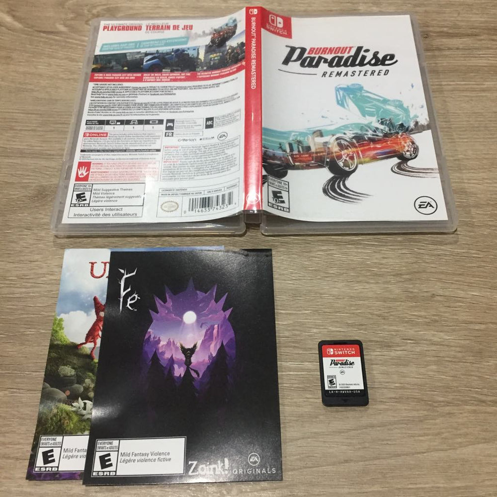 Burnout Paradise Remastered Nintendo Switch