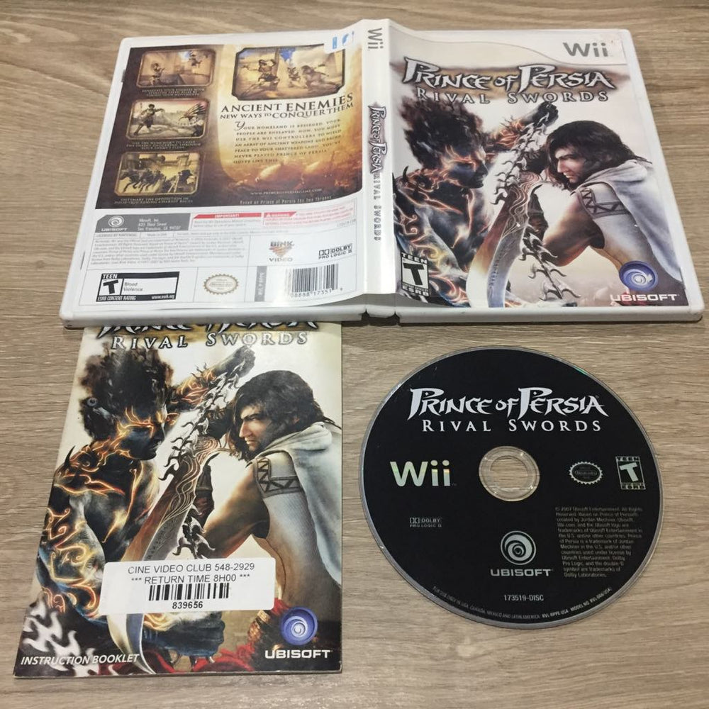 Prince Of Persia Rival Swords Wii