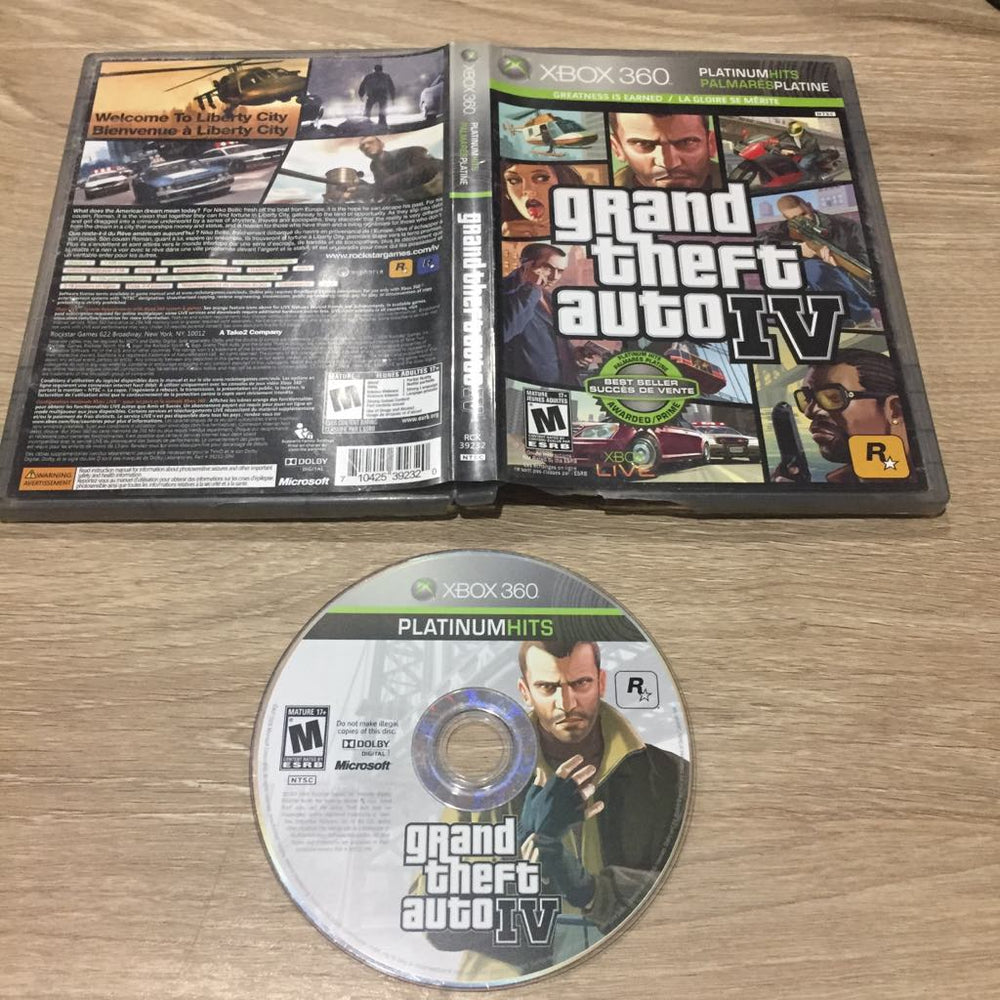 Grand Theft Auto IV [Platinum Hits] Xbox 360