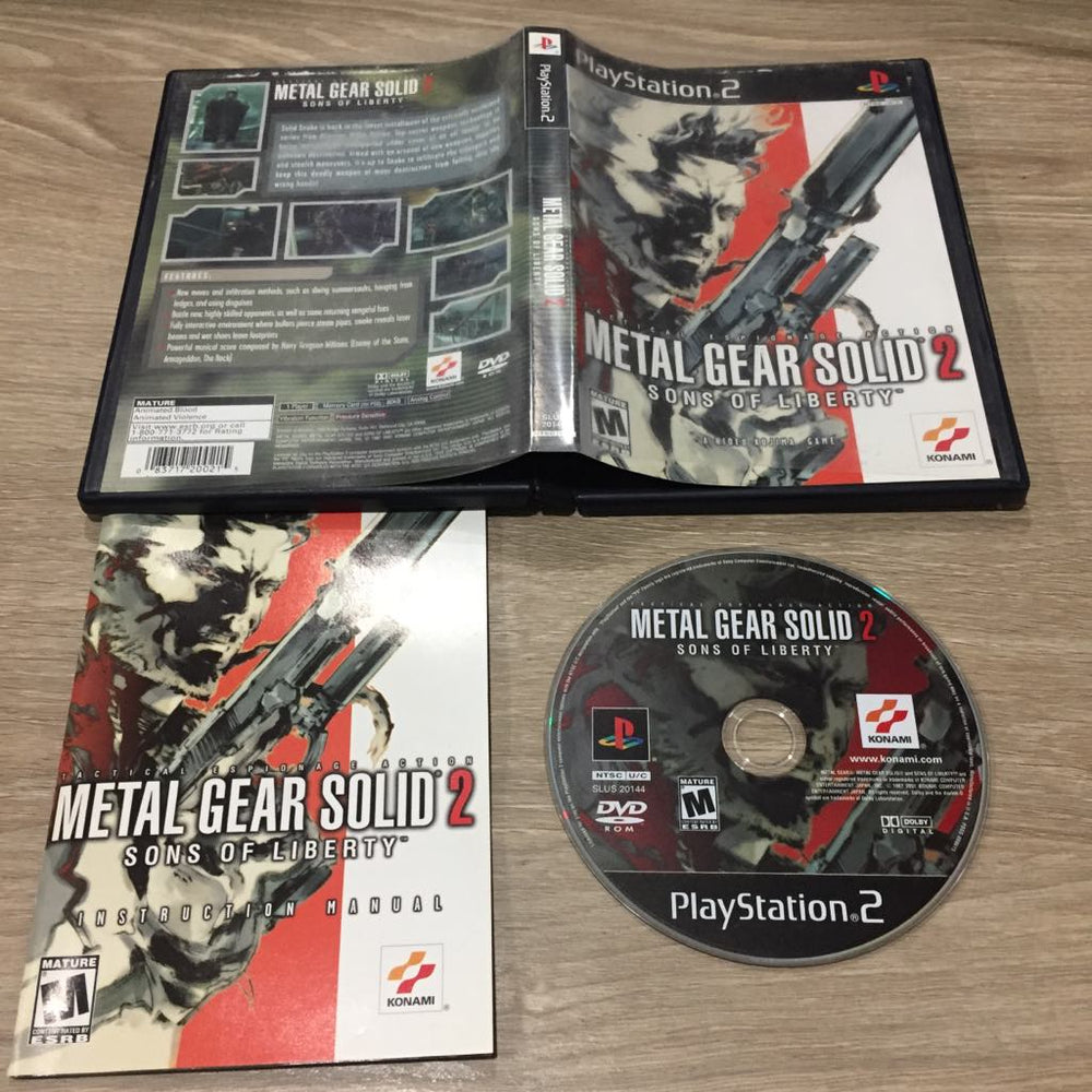 Metal Gear Solid 2 Playstation 2