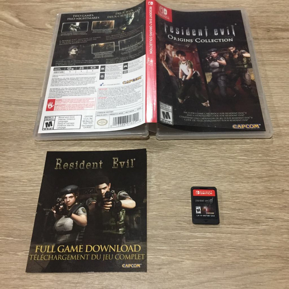 Resident Evil Origins Collection Nintendo Switch