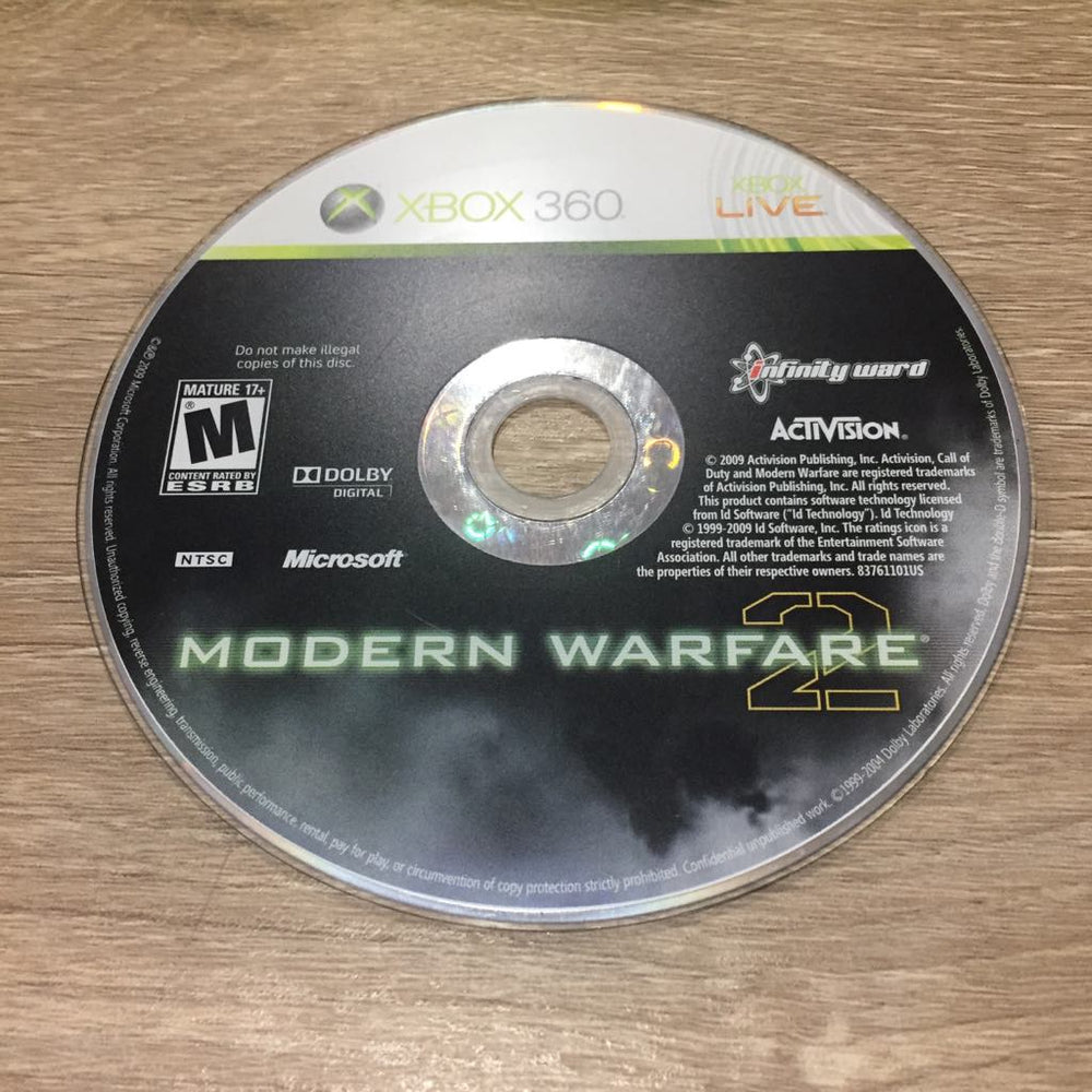 Call Of Duty Modern Warfare 2 Xbox 360