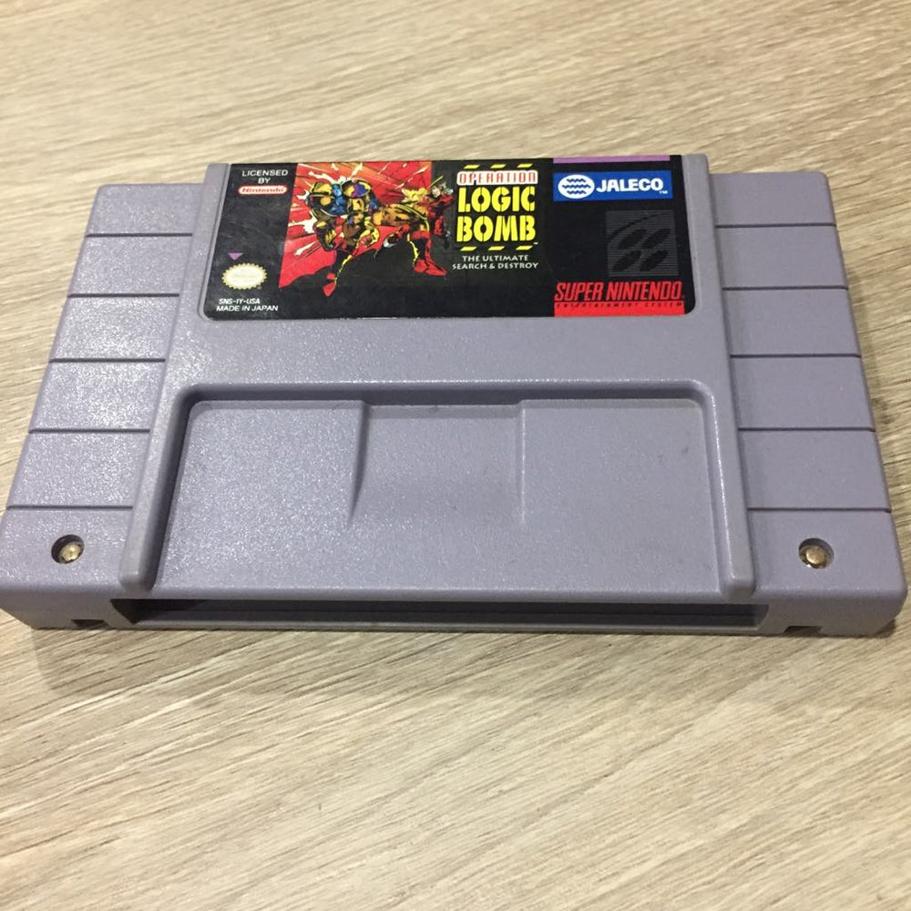 Operation Logic Bomb Super Nintendo