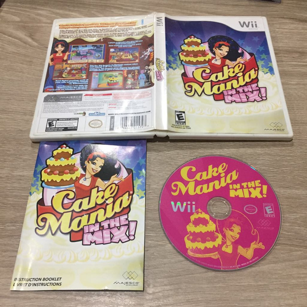 Cake Mania In The Mix Wii