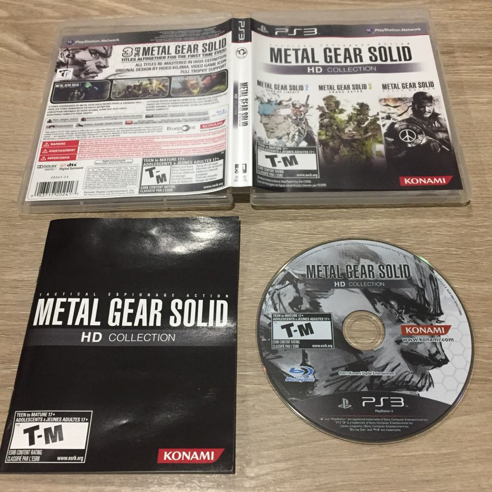 Metal Gear Solid HD Collection Playstation 3